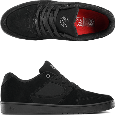 ES ACCEL SLIM BLACK/BLACK - The Drive Skateshop
