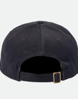 BRIXTON ALPHA LP CAP BLACK VINTAGE WASH - The Drive Skateshop