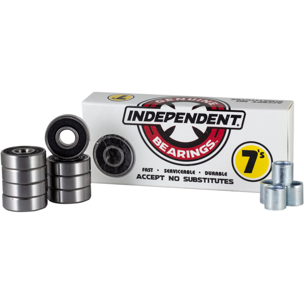 INDEPENDENT 139 Skateboard Trucks With Wheels & ABEC 7 Bearings - Raw Finish
