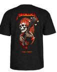 POWELL PERALTA X METALLICA COLLAB OG METALLICA TEE BLACK - The Drive Skateshop