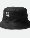 BRIXTON BETA PACKABLE BUCKET HAT BLACK