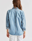 BRIXTON KAREN CHORE COAT - FADED INDIGO - The Drive Skateshop