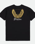 BRIXTON TALON TEE BLACK/GOLD