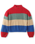 BRIXTON MADERO SWEATER - ROSE RED - 100% ACRYLIC - The Drive Skateshop