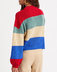 BRIXTON MADERO SWEATER - ROSE RED - 100% ACRYLIC - The Drive Skateshop