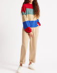BRIXTON MADERO SWEATER - ROSE RED - 100% ACRYLIC - The Drive Skateshop
