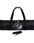 MAGENTA PLANT DUFFEL BLACK