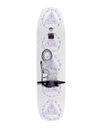 WELCOME DECK - NORA VASCONCELLOS "SOIL" ON WICKED PRINCESS WHITE DIP (8.125") - The Drive Skateshop