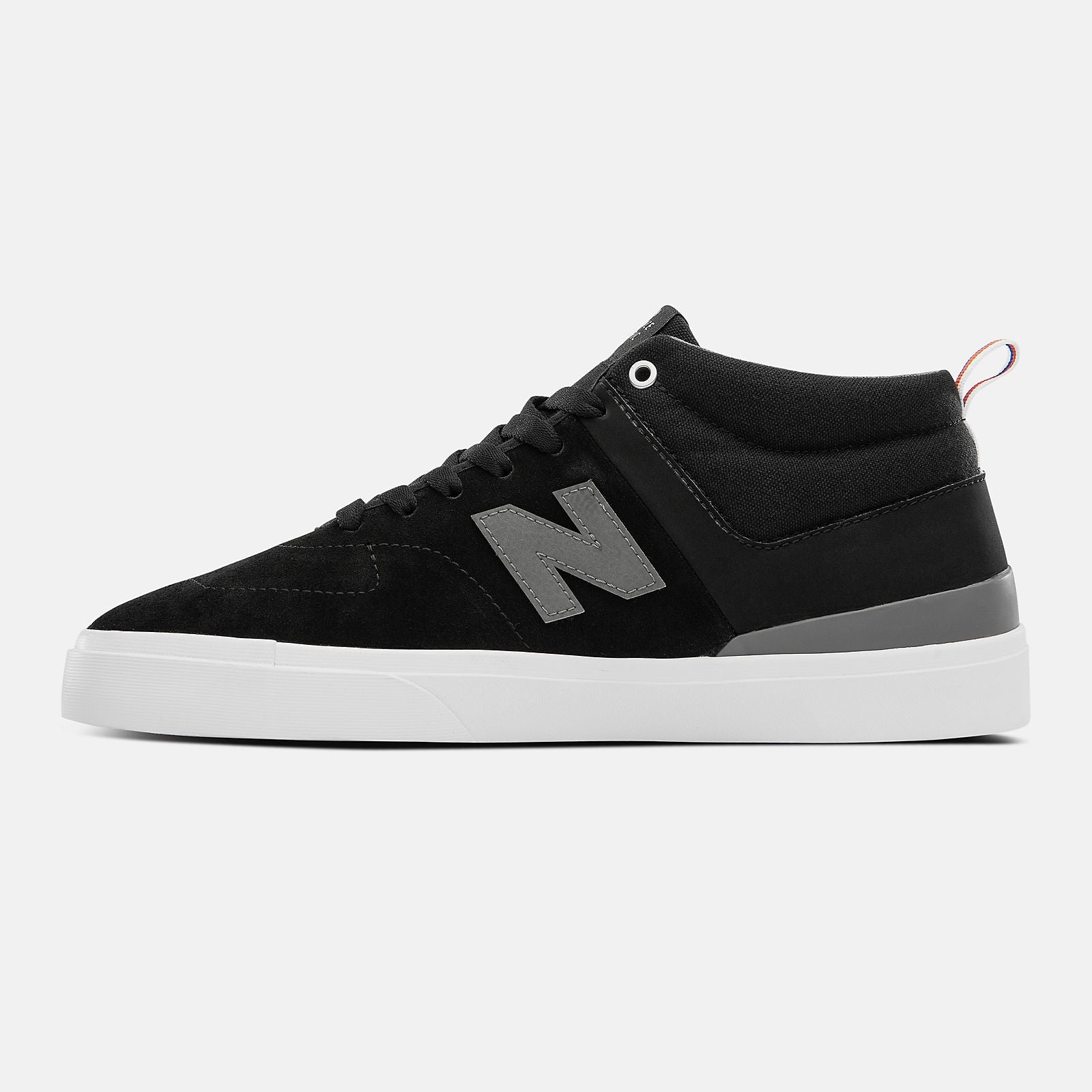 NEW BALANCE NUMERIC SHOES 379 MID BLACK/GREY – The Drive