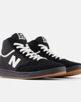NEW BALANCE 440 HIGH BLACK/WHITE