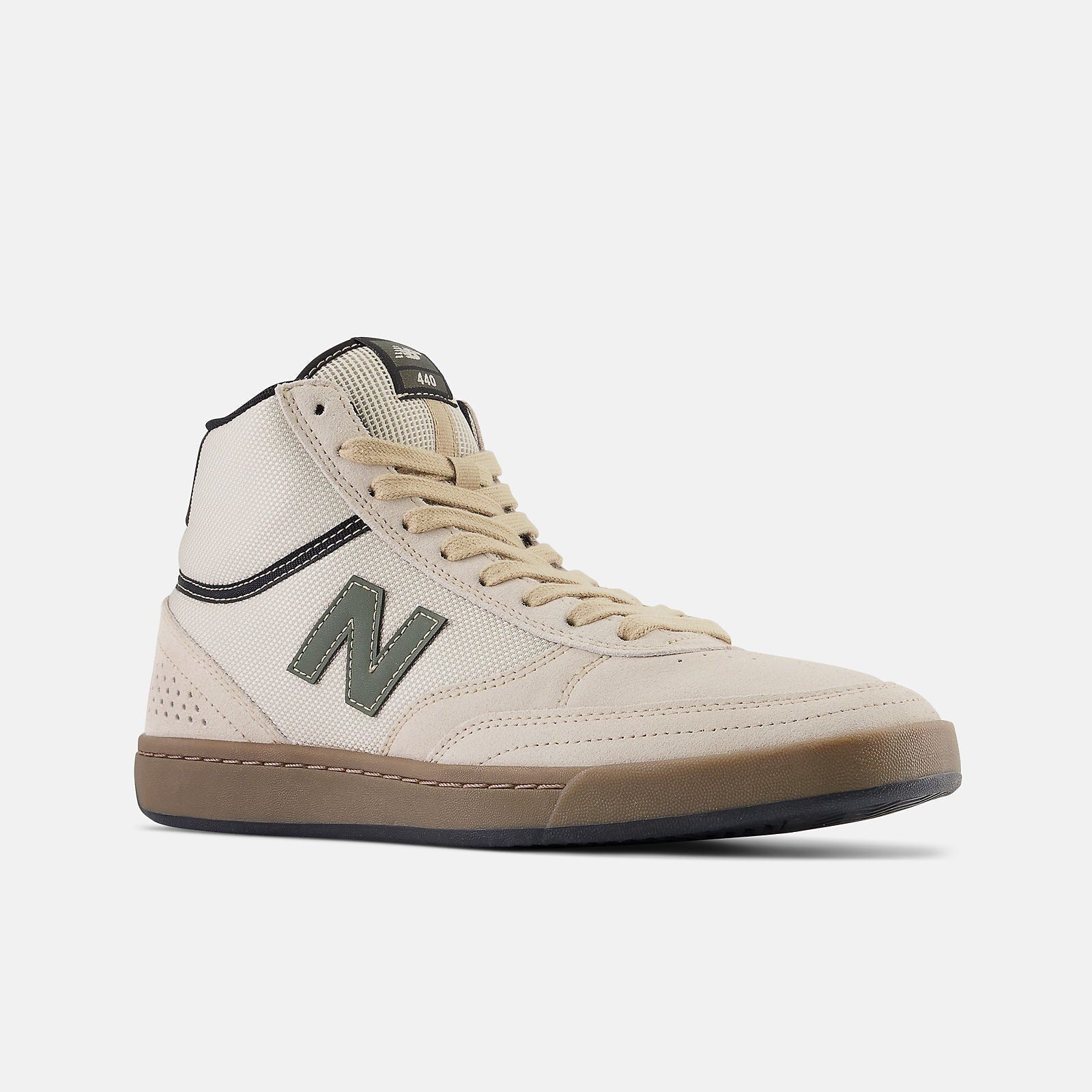 NEW BALANCE 440 HIGH SEA SALT FOREST GREEN The Drive Skateboard Shop