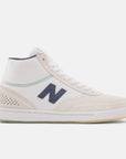 NEW BALANCE TOM KNOX 440 HIGH WHITE/NAVY - The Drive Skateshop