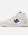 NEW BALANCE TOM KNOX 440 HIGH WHITE/NAVY - The Drive Skateshop