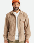 BRIXTON BOWERY ARCTIC STRETCH FLEECE OATMEAL