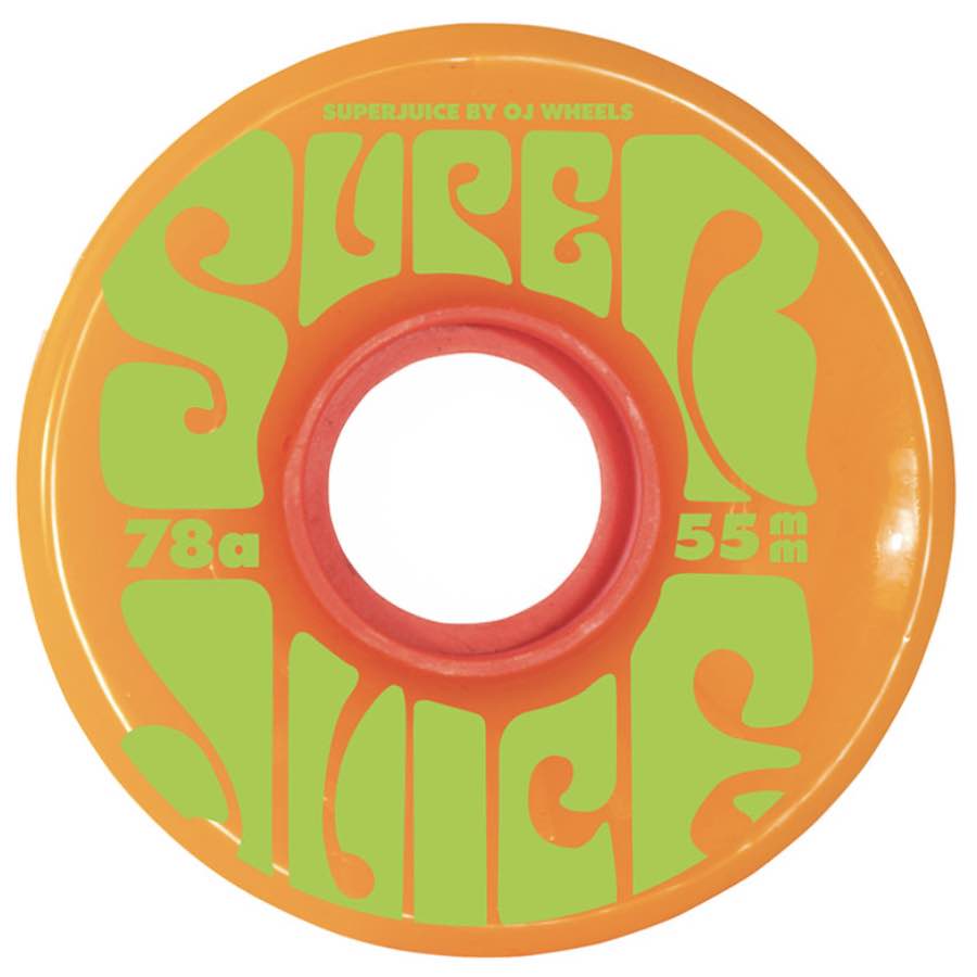 OJ WHEELS MINI SUPER JUICE ORANGE 78A (55MM) - The Drive Skateshop