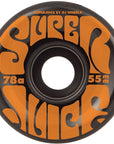 OJ WHEELS MINI SUPER JUICE BLACK 78A (55MM) - The Drive Skateshop