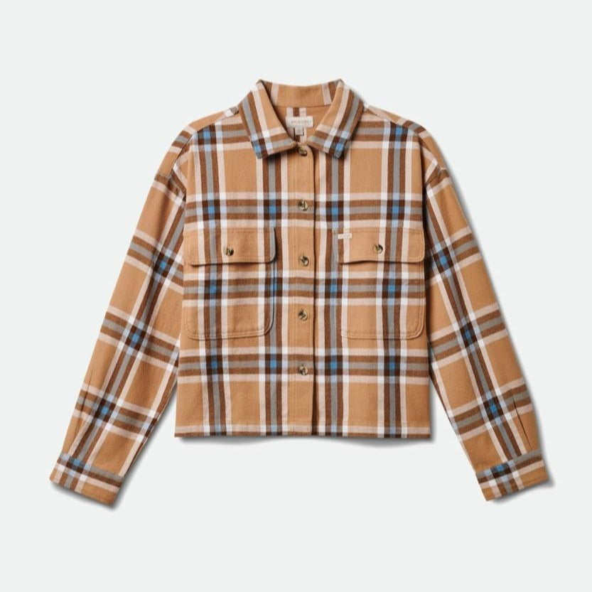 BRIXTON WOMENS BOWERY FLANNEL MOJAVE - The Drive Skateshop