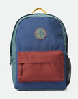 BRIXTON CREST BACKPACK JOE BLUE/BRICK