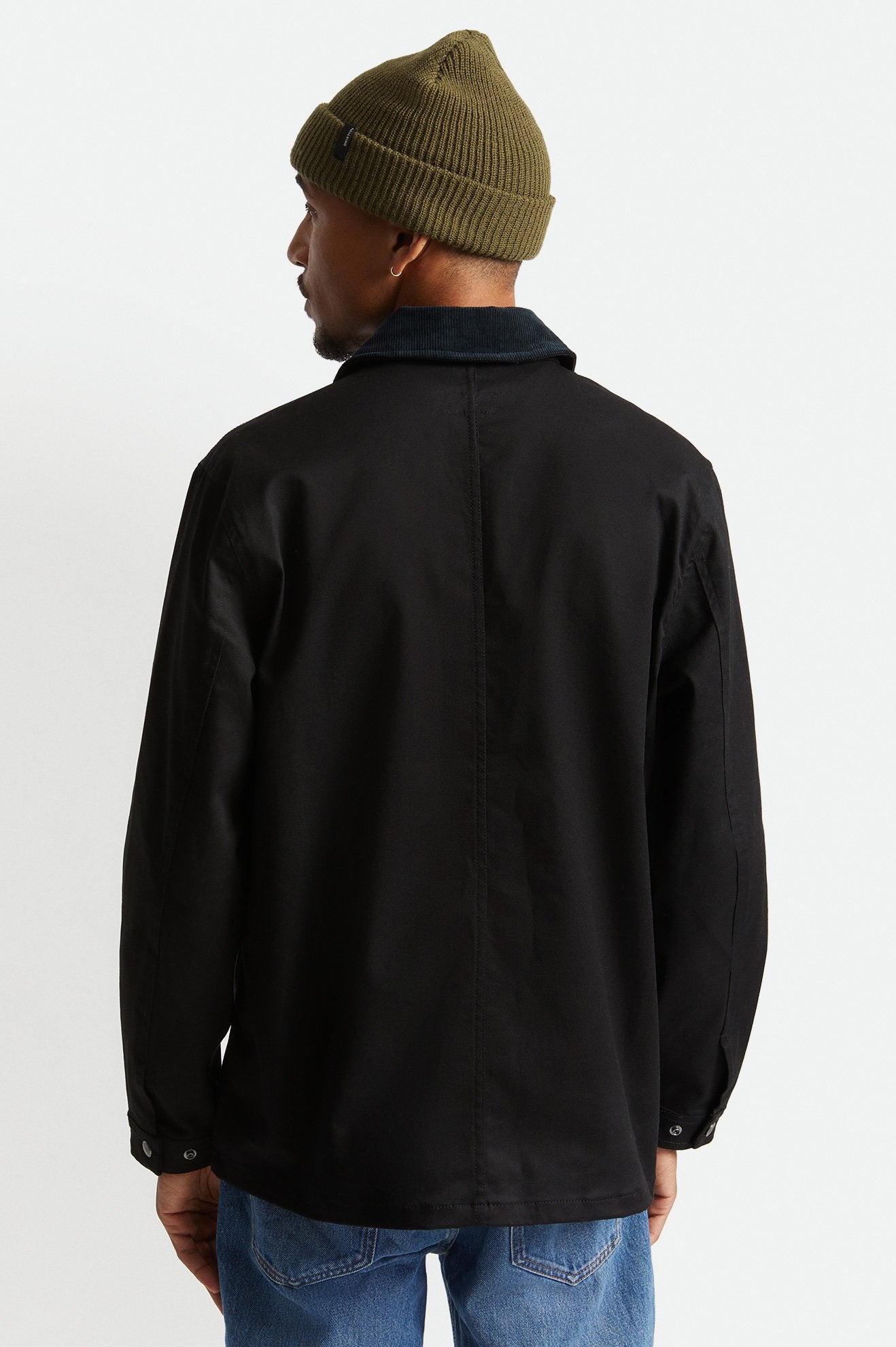 BRIXTON SURVEY X CHORE COAT BLACK – The Drive Skateboard Shop