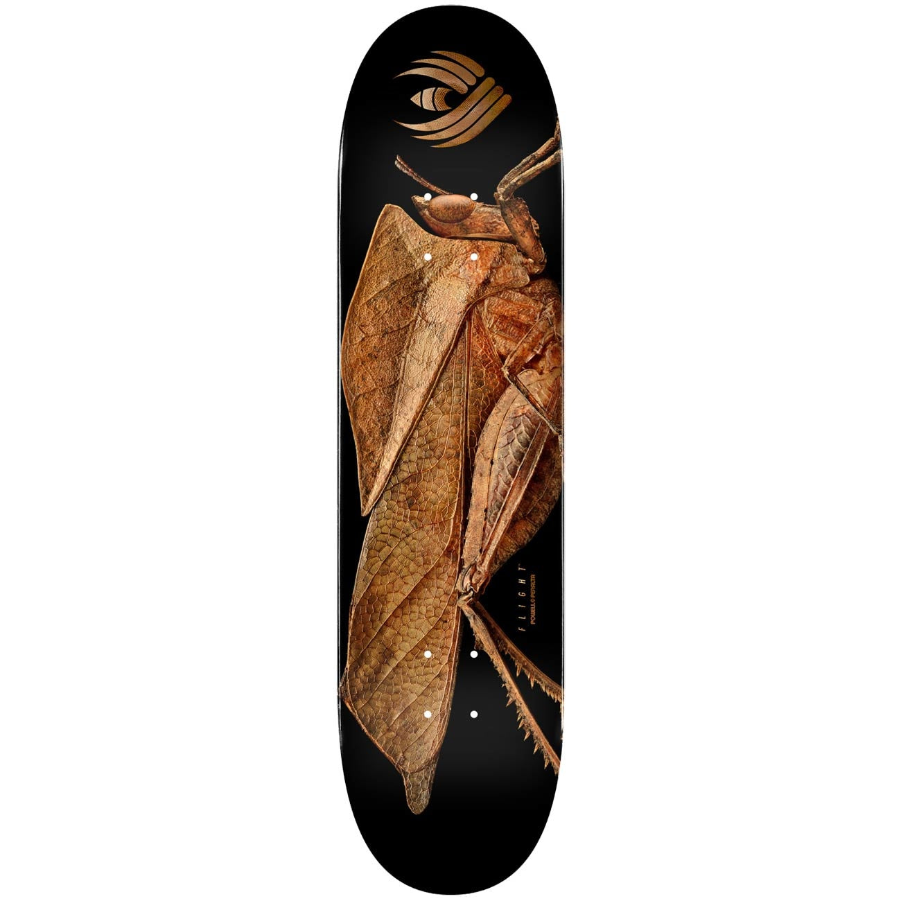新品未使用 POWELL FLIGHT DECK 8.5 GRASSHOPPER POWELL-PERALTA FLIGHT TECHNOLOGY DECK LEAF GRASSHOPPER SHAPE 249