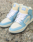 LAKAI TELFORD LIGHT BLUE/CREAM LEATHER