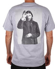 THEORIES S/S T-SHIRT - RASPUTIN HEATHER GREY - The Drive Skateshop