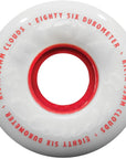 RICTA WHEELS CLOUDS CRUISER WHEELS WHITE 86A (53MM/55MM/57MM) - The Drive Skateshop