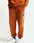 BRIXTON ALTON SWEATPANT CARAMEL - The Drive Skateshop