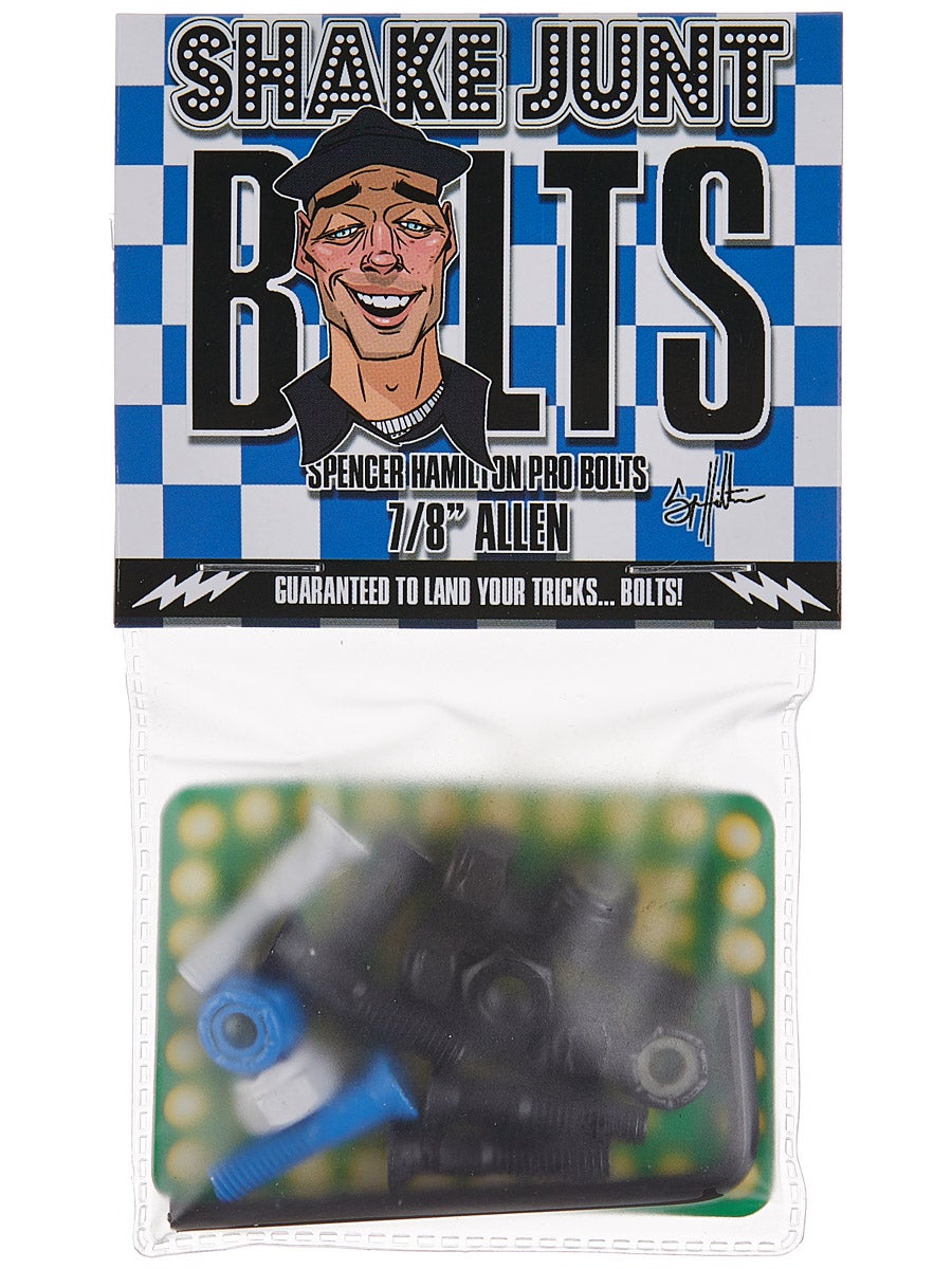 SHAKE JUNT SPENCER HAMILTON SIGNATURE BOLTS 7/8" ALLEN - The Drive Skateshop