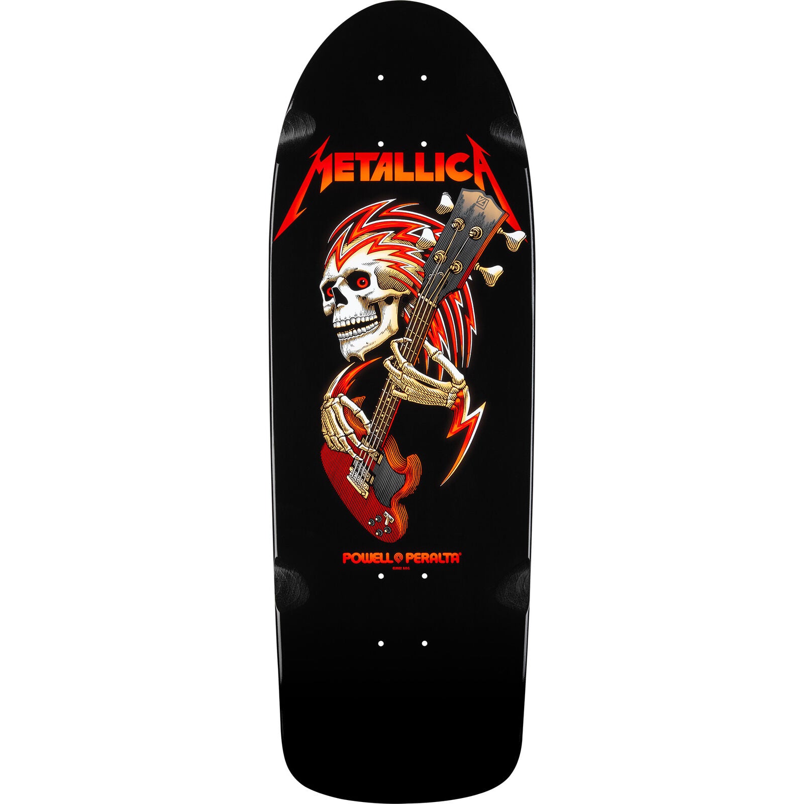 POWELL-PERALTA X METALLICA COLAB - OG PIG DECK (10") - The Drive Skateshop