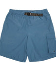 THEORIES NYLON HIKING SHORTS STEEL BLUE