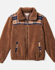 BRIXTON SHERIDAN JACKET PINE BARK