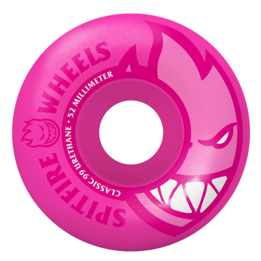 00s SPITFIRE WHEELS 蛍光ピンク OLDSKATE 実寸XL位 SPITFIRE WHEELS CLASSIC FORMULA NEON PINK BIGHEADS (52MM) – The