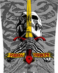 POWELL-PERALTA GEEGAH SKULL & SWORD (9.75" X 30") - The Drive Skateshop