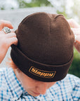 SLAPPY TRUCKS OG LOGO BEANIE BLACK