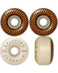 SPITFIRE FORMULA FOUR CLASSICS ORANGE 101A (53MM) - The Drive Skateshop