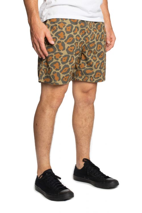 BRIXTON STEADY ELASTIC WB SHORT LEOPARD CAMO – The Drive