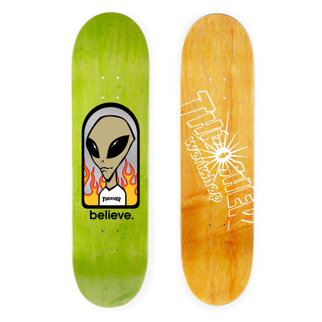 ALIEN WORKSHOP DECK BELIEVE THRASHER – The Drive