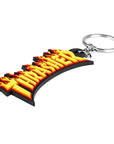 THRASHER FLAME KEYCHAIN