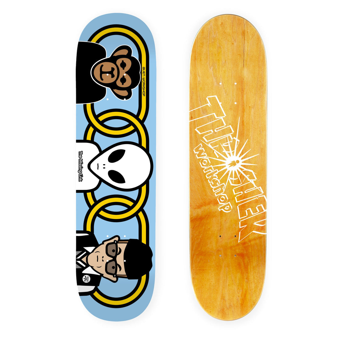 ALIEN WORKSHOP DECK MISSING PHELPS (8.375