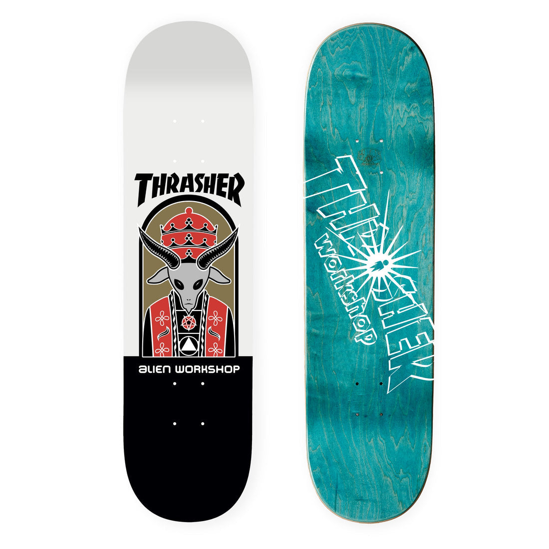 ALIEN WORKSHOP DECK PRIEST THRASHER – The Drive Skateboard Shop