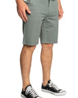 BRIXTON TOIL II HEMMED SHORT - CYPRESS - The Drive Skateshop