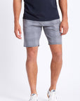 BRIXTON CHOICE CROSSOVER SHORT GREY/CHARCOAL - The Drive Skateshop