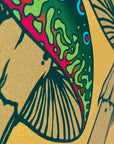 CUTTS AND BOWS DECK TROUTSHROOMS (9.25") - The Drive Skateshop