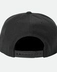 BRIXTON OATH 3 SNAPBACK BLACK - The Drive Skateshop
