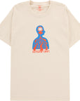 UMA STARHEAD TEE NATURAL - The Drive Skateshop