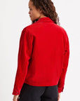 BRIXTON UTOPIA JACKET - CHILI PEPPER - 100% COTTON - The Drive Skateshop