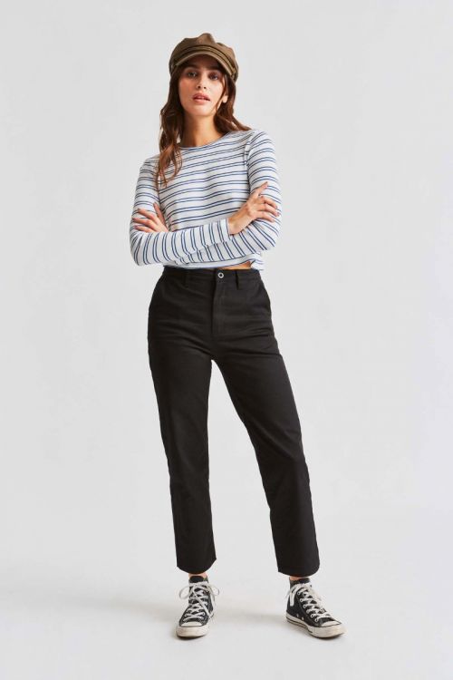 BRIXTON WOMENS VICTORY PANT - BLACK - The Drive Skateshop