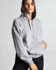 BRIXTON VINTAGE HOOD - HEATHER GREY - The Drive Skateshop