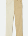 BRIXTON WOMENS VICTORY PANT - DOVE VANILLA - The Drive Skateshop